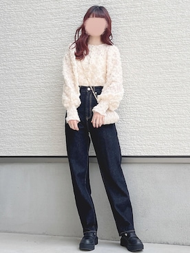 「シースルー」｜「アイテム（その他シューズ）」を使った、yuririn*さん（レディース・156cm）の春コーディネート
