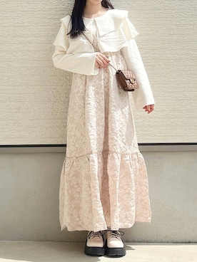 「アイテム（パンプス）」を使った、yuririn*さん（レディース・156cm）の秋コーディネート