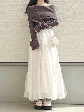 「moulis'（ムーリス）のアイテム」を使った、yuririn*さん（レディース・156cm）の秋コーディネート