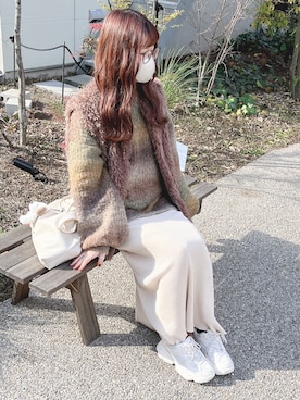 yuririn*さん（レディース・156cm）の冬コーディネート