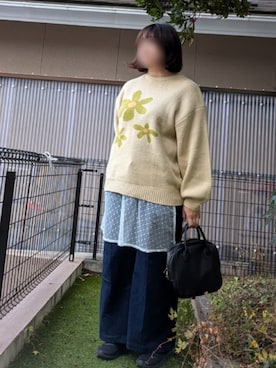 「CPCM」｜「アイテム（スニーカー）」を使った、あきぎんさん（レディース・160cm）の冬コーディネート