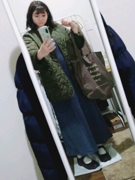 「apres jour（アプレジュール）のアイテム（その他シューズ）」を使った、あきぎんさん（レディース・160cm）の秋コーディネート