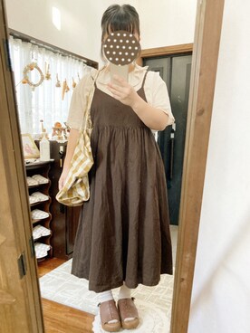 マメӦさん(レディース・154cm)の秋コーディネート