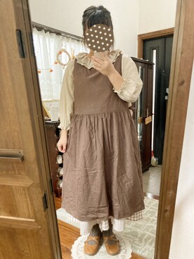 マメӦさん(レディース・154cm)の秋コーディネート