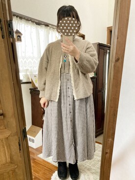 ﾏﾒӦさん（レディース・154cm）の冬コーディネート