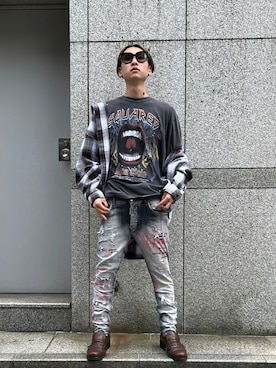 ながさきたいがさん（メンズ・169cm）の春コーディネート