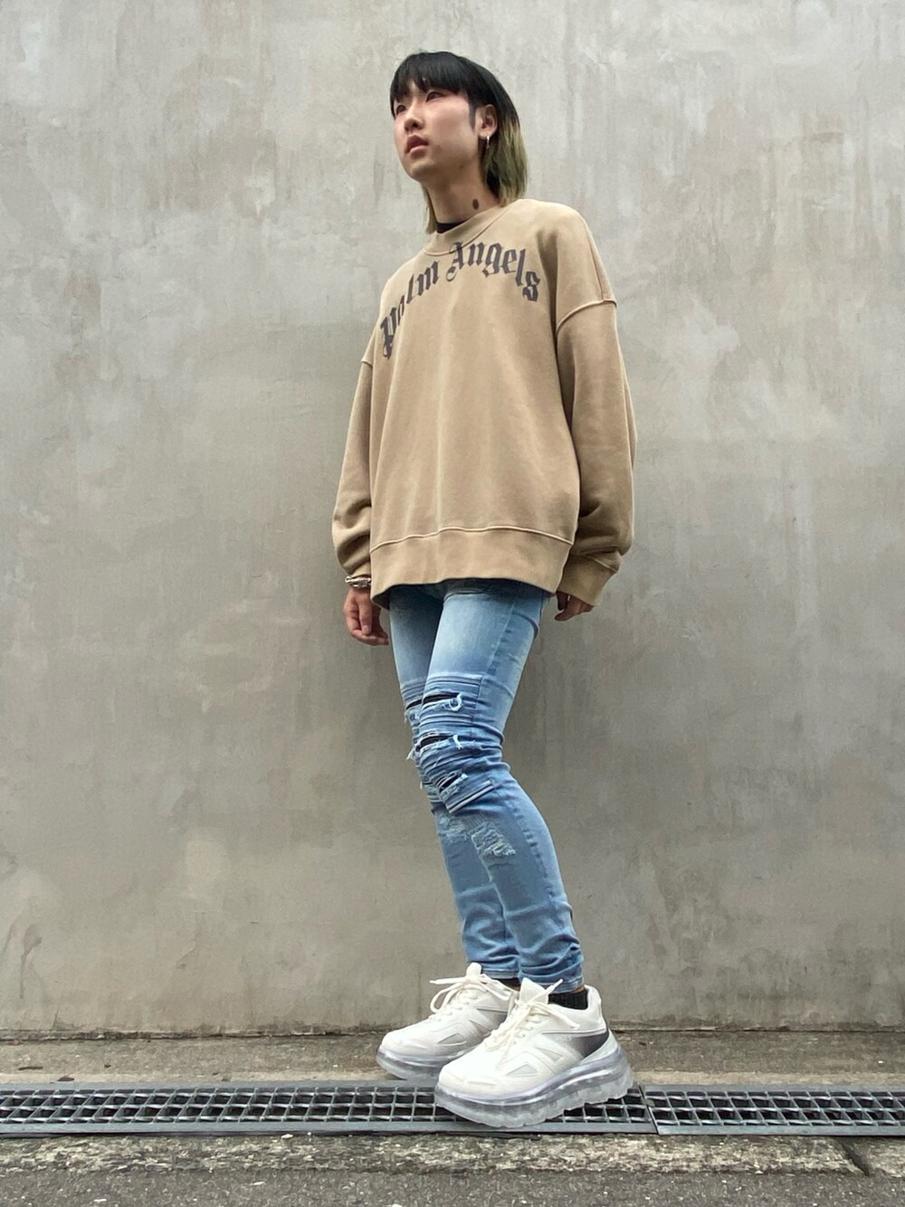 【コーデに遊び心を】Palm Angels パームクルー スウェット Palm Angels（パームエンジェルス）の「PalmAngels/パーム