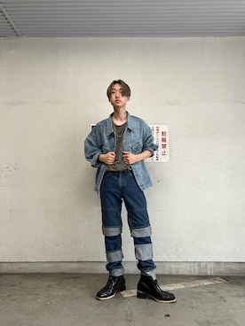 ながさきたいがさん(メンズ・169cm)の春コーディネート