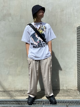 ながさきたいがさん（メンズ・169cm）の夏コーディネート