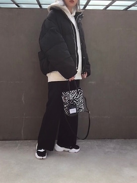 ⓒⓗⓘーⓒⓗⓐⓝさん（レディース・161cm）の冬コーディネート