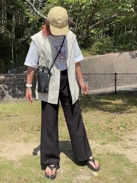 ⓒⓗⓘーⓒⓗⓐⓝさん（レディース・161cm）の夏コーディネート