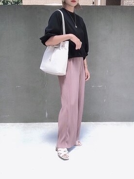 ⓒⓗⓘーⓒⓗⓐⓝさん（レディース・161cm）の夏コーディネート