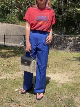 ⓒⓗⓘーⓒⓗⓐⓝさん（レディース・161cm）の夏コーディネート