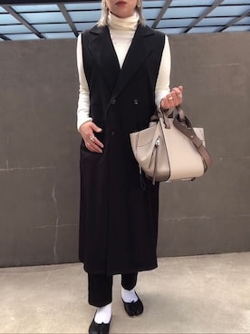 ⓒⓗⓘーⓒⓗⓐⓝさん（レディース・161cm）の冬コーディネート