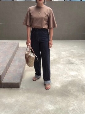 「BRAITONE（ブライトン）のアイテム」を使った、ⓒⓗⓘーⓒⓗⓐⓝさん（レディース・161cm）の夏コーディネート