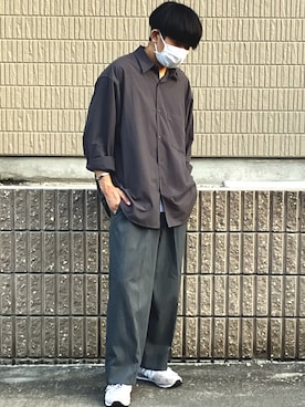 「LUCY（ルーシー）のアイテム」を使った、YuTaさん（メンズ・170cm）の春コーディネート