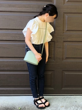 まめさん（レディース・156cm）の夏コーディネート