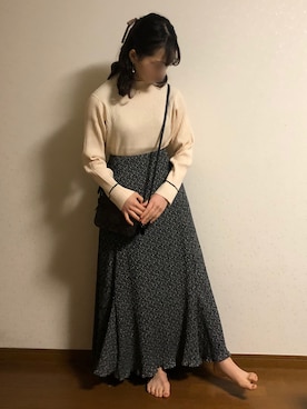 まめさん（レディース・156cm）の秋コーディネート