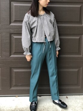 まめさん（レディース・156cm）の夏コーディネート