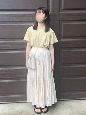 まめさん（レディース・156cm）の夏コーディネート