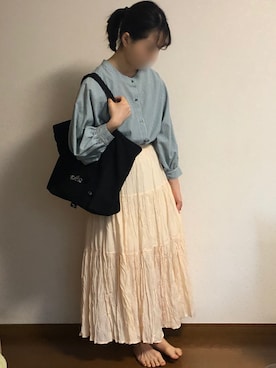 まめさん（レディース・156cm）の夏コーディネート