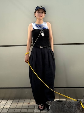 「アイテム（パンツ）」を使った、i_am_hrkさん（レディース・157cm・30代）の夏コーディネート