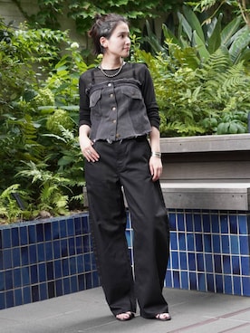 i_am_hrkさん（レディース・157cm）の夏コーディネート