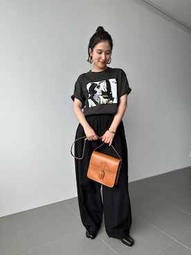 「Curensology（カレンソロジー）のアイテム（その他パンツ）」を使った、i_am_hrkさん（レディース・157cm）の夏コーディネート