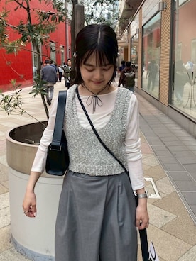 aiさん（レディース・151cm）の春コーディネート