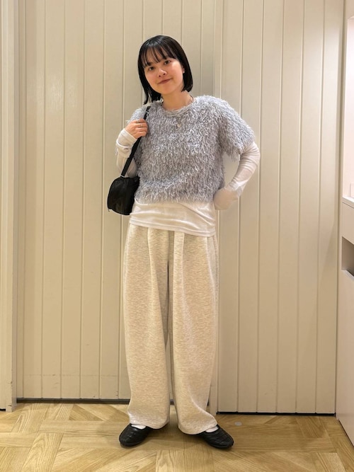 セール】2WAYフリンジフェザー2P 293472（Tシャツ/カットソー