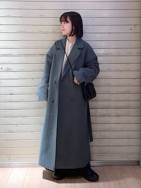 「LOWRYS FARM（ローリーズファーム）のステンレスプレートネックレス　973053（ネックレス）」を使った、aiさん（レディース・151cm）の秋コーディネート