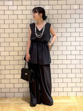 「アイテム（ヘアアクセサリー）」を使った、aiさん（レディース・151cm・20代）の夏コーディネート