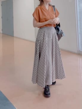 hitomihさん（レディース・171cm）の秋コーディネート