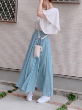 hitomihさん（レディース・171cm）の夏コーディネート