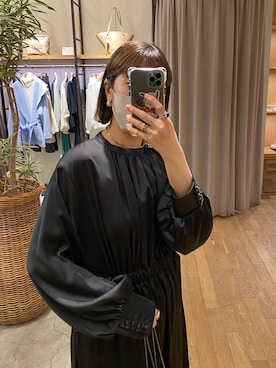 「PAPILLONNER（パピヨネ）のアイテム（シューズ）」を使った、numaさん（レディース・153cm）の冬コーディネート