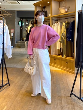 「PAPILLONNER（パピヨネ）のアイテム（シューズ）」を使った、numaさん（レディース・153cm）の冬コーディネート