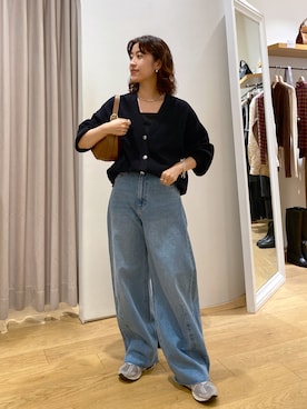 「アイテム（チョーカー）」を使った、numaさん（レディース・153cm）の秋コーディネート