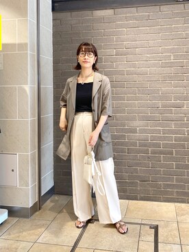 numaさん（レディース・153cm）の夏コーディネート