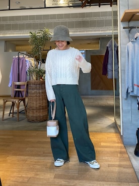 numaさん(レディース・153cm)の冬コーディネート