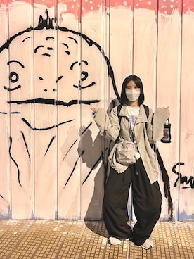 「plain-me（プレインミー）のアイテム（バッグ）」を使った、wan さん（レディース・165cm）の秋コーディネート