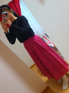 「Marc by Marc Jacobs（マークバイマークジェイコブス）のアイテム（ネックレス）」を使った、ひよさん（レディース・167cm）の秋コーディネート
