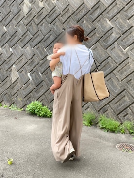 「URBAN RESEARCH Sonny Label（アーバンリサーチサニーレーベル）のアイテム（オールインワン・サロペット）」を使った、なつさん（レディース・163cm）の秋コーディネート
