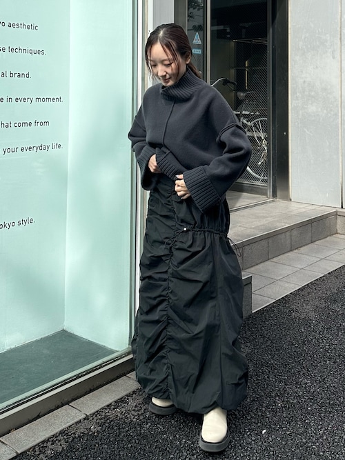 セール】ショートヘムリブニット（ニット/セーター）｜PUBLIC TOKYO