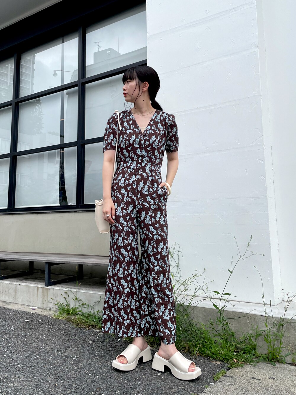 ジャンプスーツ(花柄) ZARA ベビー 新品 花柄ジャンプスーツ 116 オーバーオール