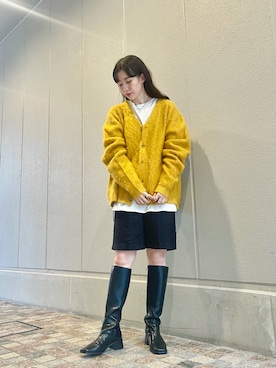 「ロングブーツ」｜kitagawa mikiさん（レディース・165cm・20代）の秋コーディネート