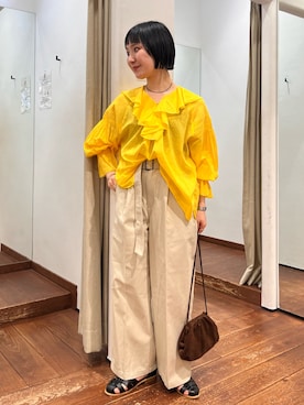 久木 美音さん（レディース・157cm）の春コーディネート