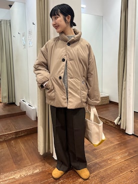 「イチ推しジャケットスタイル」｜久木 美音さん（レディース・157cm）の秋コーディネート