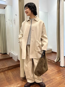 「かぐれ」｜久木 美音さん（レディース・157cm）の秋コーディネート