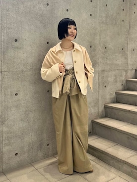 久木 美音さん（レディース・157cm）の秋コーディネート