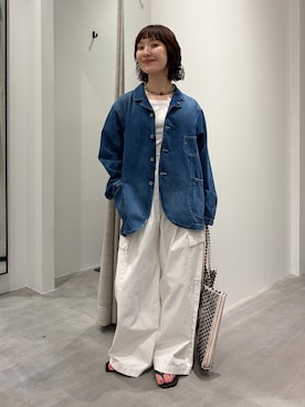 久木 美音さん（レディース・157cm）の夏コーディネート